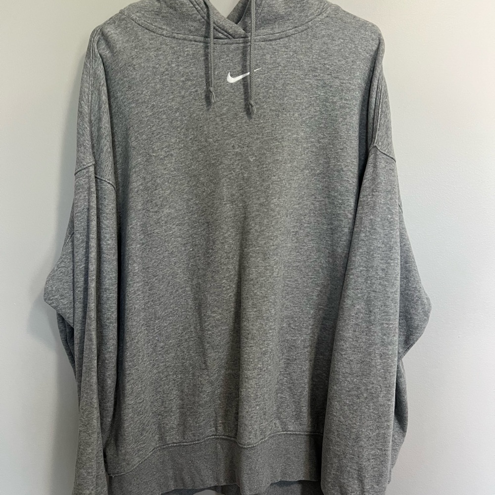 Nike Gray Sweatshirt Athletic-Leisure